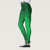 Emerald Green Animal Print Leggings (Links)