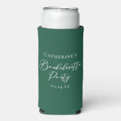 Emerald Green Bachelorette Party Personalized (Seltzer Voorkant)