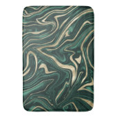 Emerald Green Black Gold Marmer #1 #decor #art Badmat (Voorkant Verticaal)