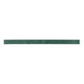 Emerald Green botanische kam monogram bruiloft Lint (Voorkant)