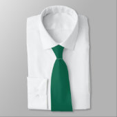 Emerald Green | Custom Monogram Wedding Groomsmen Stropdas (Gebonden)