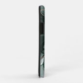 Emerald Green en Gold Marble, marmer Background Case-Mate iPhone Case (Achterkant/rechts)