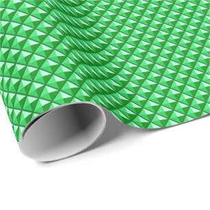 Emerald green, enamel look, bestudeerd raster cadeaupapier