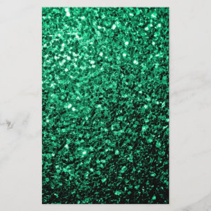 Emerald Green faux glitter Flyer