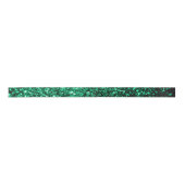 Emerald Green faux glitter Lint (Voorkant)