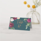 Emerald Green Floral Wedding (Voorkant)