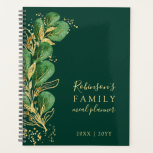 Emerald Green & Gold Eucalyptus Repas de famille