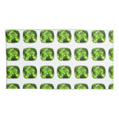 Emerald Green Kussensloop (Achterkant-Rechts)