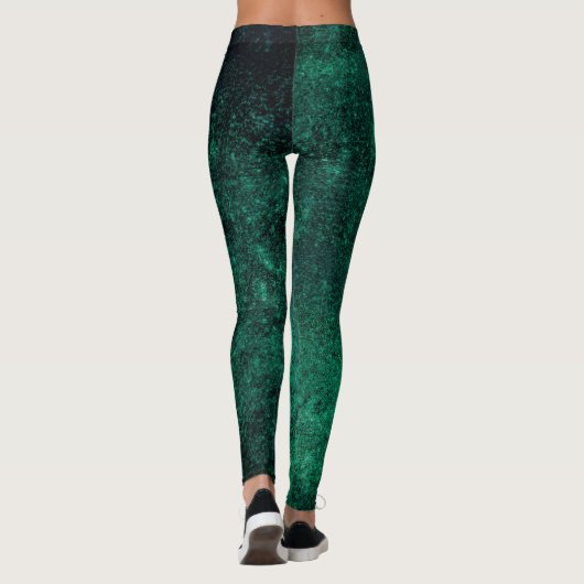 Emerald Green Leggings (Achterkant)