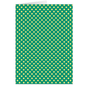 Emerald Green met gele pokadots van STaylor