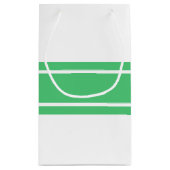 Emerald Green Modern Wedding Klein Cadeauzakje (Achterkant)