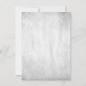 Emerald Green Peacock Rehearsal Dinner Invitation Kaart (Achterkant)