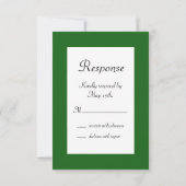 Emerald Green Pearls RSVP (Dos)