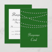 Emerald Green Pearls RSVP (Devant / Derrière)