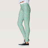 Emerald Green Polka Dot Leggings (Links)