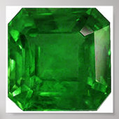 Emerald Green Poster (Voorkant)
