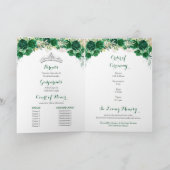 Emerald Green Princess 15 Años Modèle du programme (Intérieur)