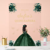 Emerald Green Princess Quinceañera Bienvenue (Mariage)