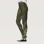 Emerald Green rustieke Steampunk klok (9) Leggings (Links)