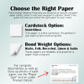 Emerald Green & Sage Feuilles Programme de mariage