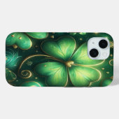 Emerald Green Shamrock hoesjes (Achterkant (horizontaal))