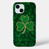 Emerald Green Shamrock hoesjes (Achterkant)