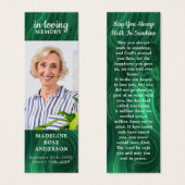 Emerald Green Signet de poème funéraire (Devant & derrière)