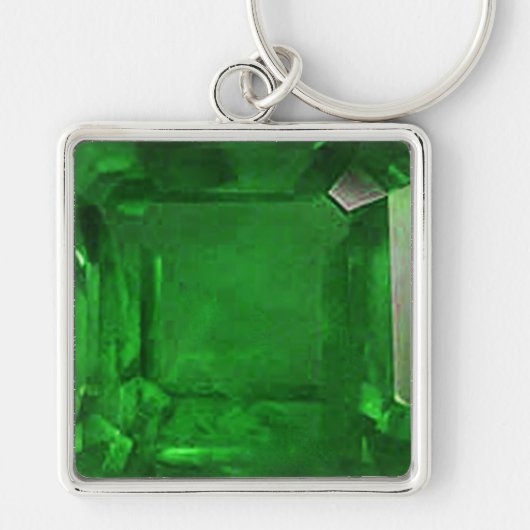 Emerald Green Sleutelhanger (Voorkant)