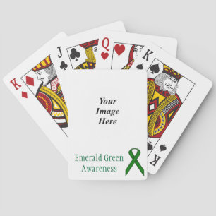 Emerald Green Standaard Lint door Kenneth Yoncich Pokerkaarten