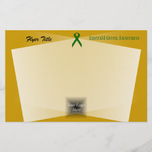 Emerald Green Standard Ribbon door Kenneth Yoncich Flyer