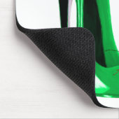 Emerald Green Stiletto Shoe and Butterfly Muismat (Hoek)