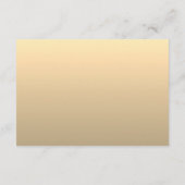 Emerald Green Wedding Details Kaart (Achterkant)