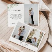 Emerald Green Wedding Hartelijk dank Kaart