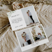 Emerald Green Wedding Hartelijk dank Kaart