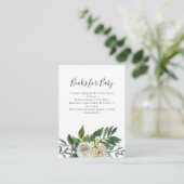 Emerald Greenery Boeken voor Baby Kaart (Staand voorkant)