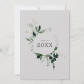 Emerald Greenery | Grijze gradustrie Kaart (Achterkant)