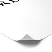 Emerald Groen Bloemend Receptie Dinner Welkom Poster (Hoek)