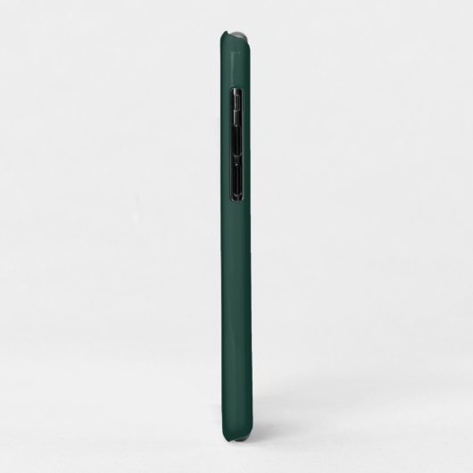 Emerald groen en wit | Modern monogram Case-Mate iPhone Case (Achterkant/links)
