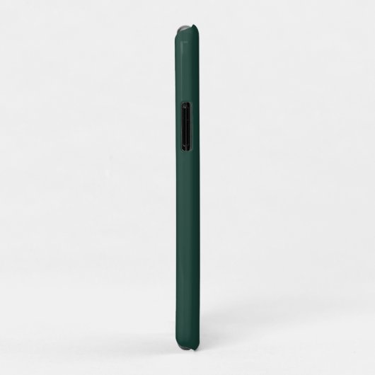 Emerald groen en wit | Modern monogram Case-Mate iPhone Case (Achterkant/rechts)