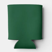 Emerald Groen Script Minimalistische bruiloft Blikjeskoeler (Achterkant)