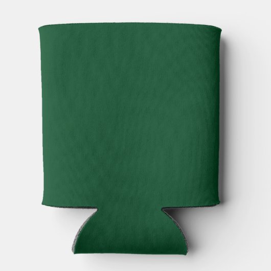Emerald Groen Script Minimalistische bruiloft Blikjeskoeler (Achterkant)
