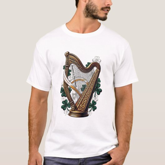Emerald Harp Shenanigans T-Shirt  (Devant)