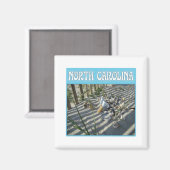 Emerald Isle Beach Seashell Collectie Magneet (Voorkant / Achterkant)