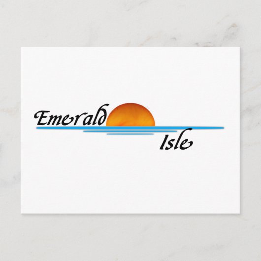 Emerald Isle Briefkaart (Voorkant)