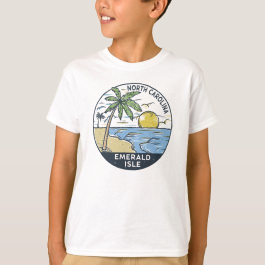 Emerald Isle North Carolina T-shirt (Voorkant)