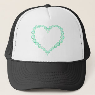 Emerald Jewel Heart Trucker Pet