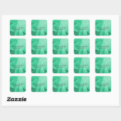 Emerald Jewel Tones Wedding Stickers (Vel)