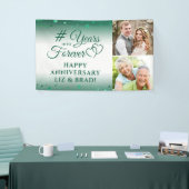 Emerald Jubileum Heart YEARS IN FOREVER Photo Spandoek (Beurs)