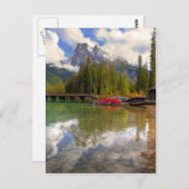 Emerald Lake Briefkaart (Voorkant / Achterkant)