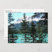 Emerald Lake Briefkaart (Voorkant / Achterkant)